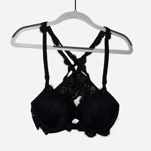 Elegant Victoria’s Secret Black Lace Bra